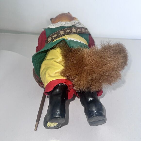 Sir Red Fox Resin 1991 Folkraft Possible Dreams Figurine - Picture 9 of 11